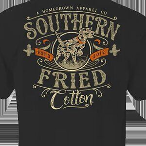 NWT Southern Fried Cotton SS T-Shirt  Southern Pointer- Graphite